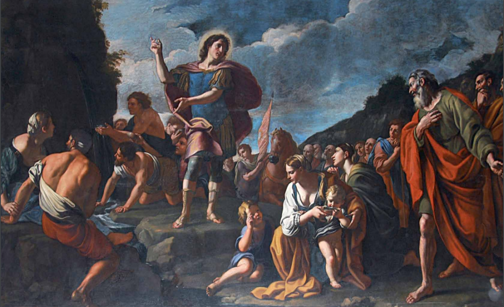 Robert De Longe, Predica di Sant’Antonino (1693-1695). Piacenza, Basilica di Sant’Antonino.